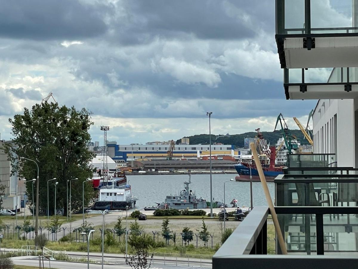 Ferienwohnung Nowy Apartament W Stylu Industrialnym Przy Porcie Gdynia Exterior foto